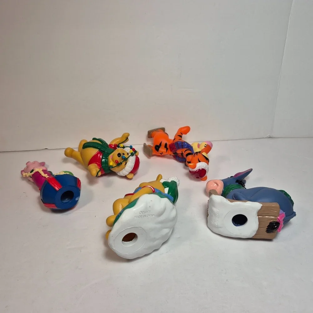 Winnie The Pooh Piglet Eeyore String Light Covers Novelty Christmas Set of 5